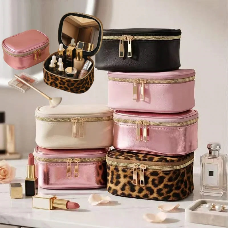 Portable LED Travel Vanity Case