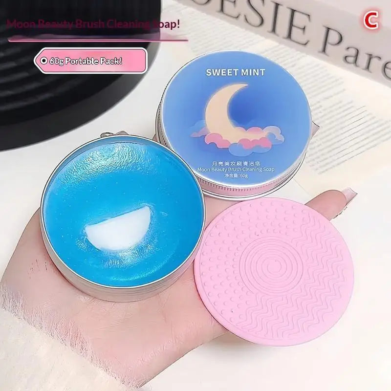 Deep Clean Heart Brush Soap Set